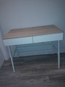 Desk with drawers for sale, like new.