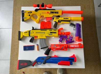 Nerf Selection Of Fortnite Blasters & Guns