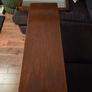 Entryway Solid Console Table with 2 drawers and Wall mirror - teak Image 8