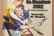 19th May 2002 GAA (Hurling) Programme. Tipperary (Tiobrad Aran) V Claire (An Clar) @ Pairc Ui Chaimh