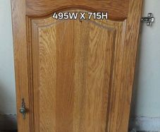 Kitchen press doors