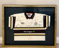 Signed London Irish Rugby Jersey - mid 2000