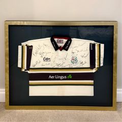 Signed London Irish Rugby Jersey - mid 2000