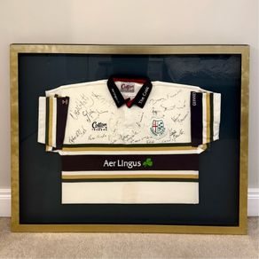 Signed London Irish Rugby Jersey - mid 2000