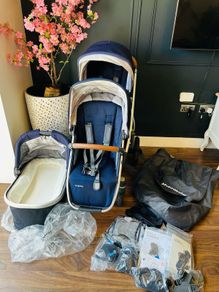 Uppababy Vista 2018 model double buggy - great condition