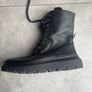 Ecco black leather lace-up boots - size 41 Image 2