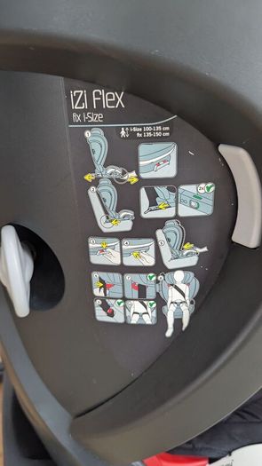 Be safe izi flex fix i-size, stage 3 car seat