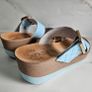 Summer shoes Real leather Fantasy Sandals mules S5002 Artemis Sky blue Softy RRP 65 euro new & boxed sizes UK 6 Image 6