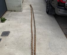 16mm galvanized mooring riser chain