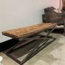 Reclaimed wood bench Image 2