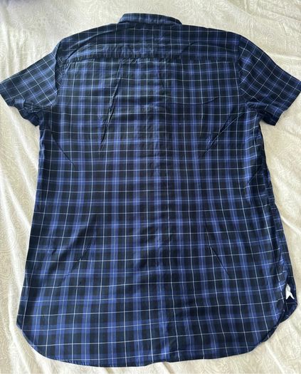 Tommy Hilfiger Blue Plaid Shirt XL
