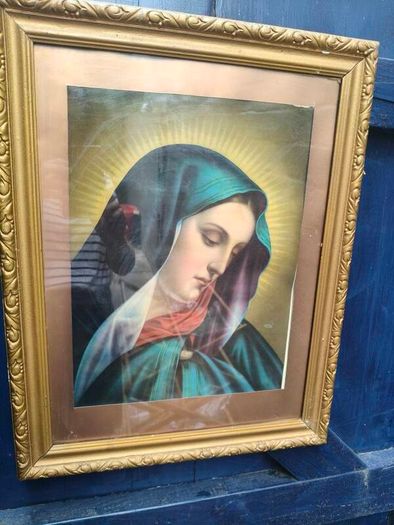 Old Religious Framed Print
