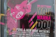 Various - Do Anything You Wanna Do ! CD (2007) New Wave Punk Compilation EX+