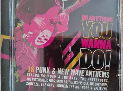 Various - Do Anything You Wanna Do ! CD (2007) New Wave Punk Compilation EX+