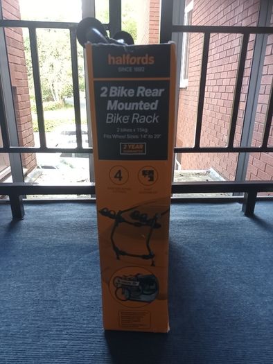 Halfords Rear Mounted Bike Rack