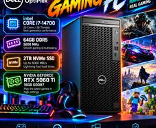 New Gaming Pc- I7-14700 | Rtx 5060 Ti 16gb | 64gb Ddr5 | 2tb Nvme
