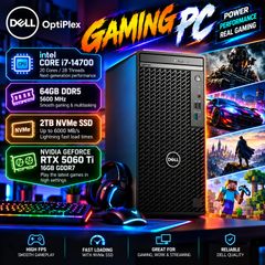 New Gaming Pc- I7-14700 | Rtx 5060 Ti 16gb | 64gb Ddr5 | 2tb Nvme
