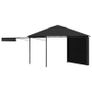 Gazebo with Double Extending Roofs 3x3x2.75 m Anthracite Image 4
