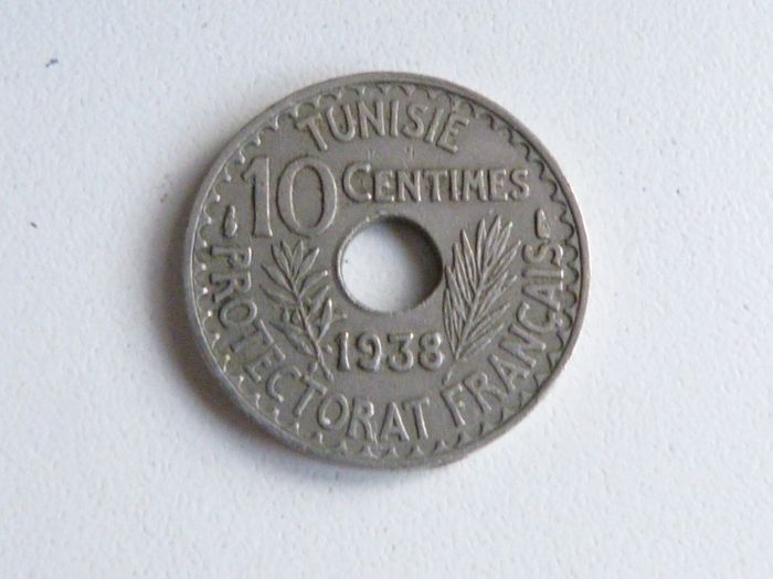 Tunisia 10 centimes