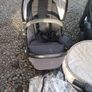 kids pushchair+cot+ high hair Image 4