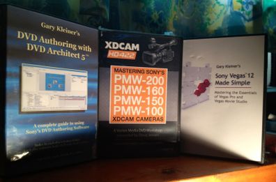 Price Drop! Sony Vegas Training DVD's and Sony PMW camera training
