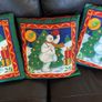 Christmas cushions x 3 Image 3
