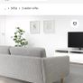Smedstorp 3 seat sofa with chase longue Image 3