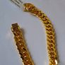 24K Gold Bracelet for men 2 months Warrenty Image 2