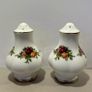 Royal Albert Bone China "Old Country Roses" Salt and Pepper  Shakers Image 2