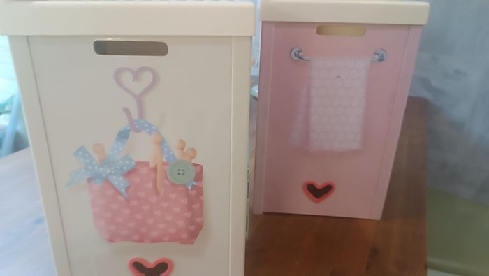 small toy washing machine and sink
