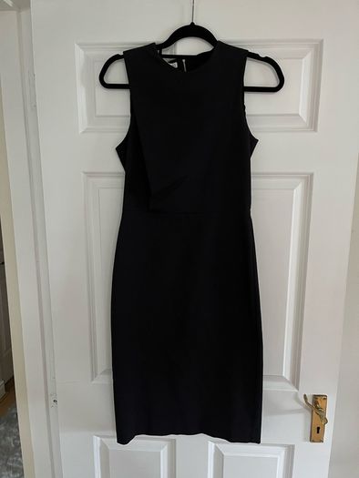 Mango Suite black pencil dress