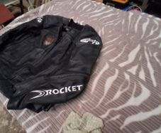 biker jackets and gloves