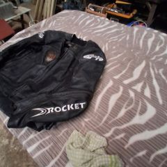 biker jackets and gloves