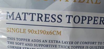 Mattress topper