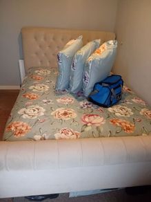 Crushed Velvet Bed