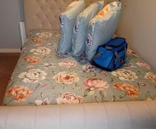 Crushed Velvet Bed