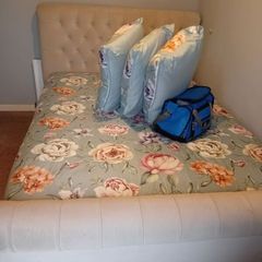 Crushed Velvet Bed