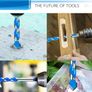 10Pcs Tungsten Carbide Masonry Drill Bit Set for Metal Steel Porcelain Ceramic Tile Concrete Brick Plastic Wood 6 8 10 12mm (FREE POSTAGE) Image 5