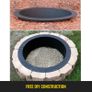 Fire Pit Ring/Liner Easy to Assemble Install Q235 Steel Outside Diameter 36" 42" 45" for Outdoor Camping Fishing Barbecue Image 2