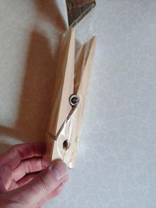 Jumbo Sized, Clothes Peg (new).