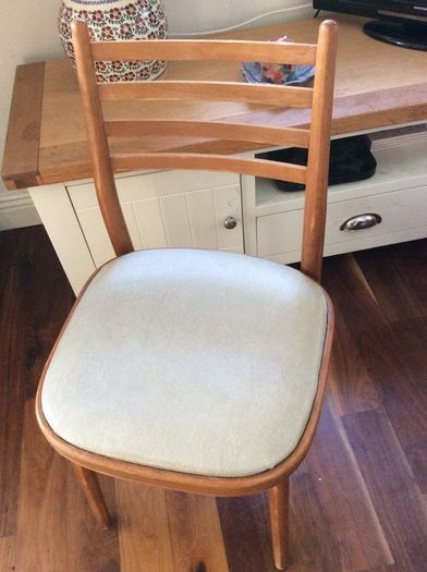Vintage - Mid Century Bentwood Chair Made by Drevounia Czechoslovakia - good condition