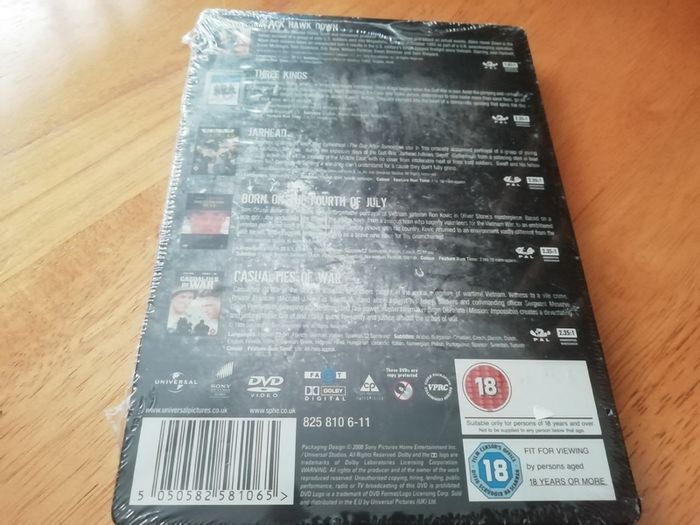Greatest War Films Steelbook 5 Dvd Boxset