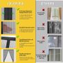 Magnetic Screen Door - Fit for Door Size:36 x 82 Inch, Screen Itself Size:38"x83", Hands Free Mesh Partition,Heavy Duty Curtain Keeps Bugs Out, Frame Hook & Loop, Pet and Kid Friendly Image 4