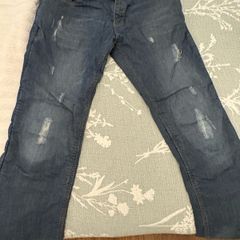 Mens Motorcycle Jeans, Size 36 Long