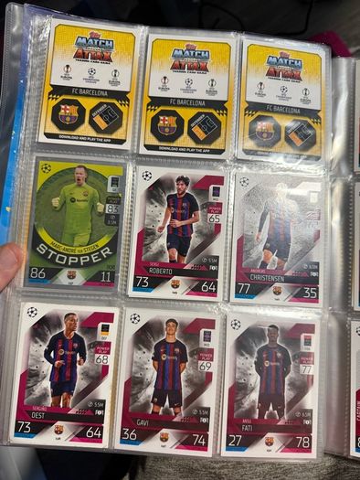 football cards + binders (offers Welcome )