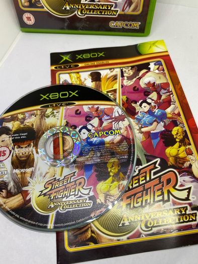 Street Fighter Anniversary collection xbox Original
