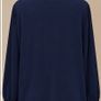 SHEIN Curve Navy & White Blouse 1XL brand new Image 2