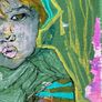Framed Original Abstract Portrait of Baby Boy Toddler  Original Irish Art Image 5