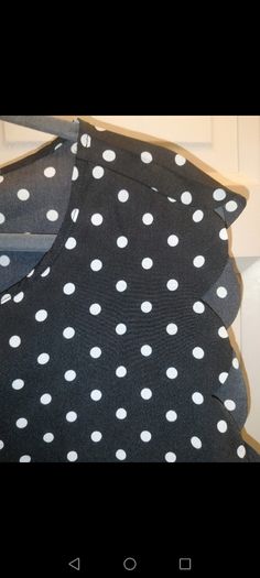 Poka dot design blouse 16 to 18