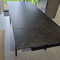 Dark Grey Ceramic Extending 1.6/2m/2.40mDining Table